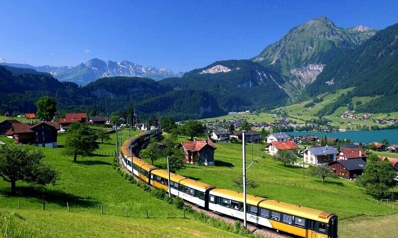 Alp Dağları  Golden Pass Treni Turu